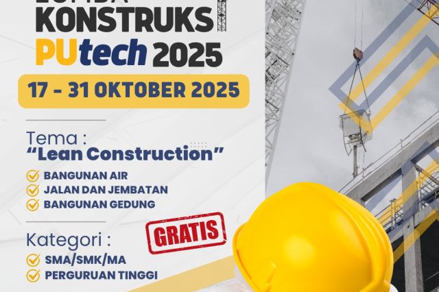 PENDAFTARAN LOMBA KONSTRUKSI PUTECH 2025